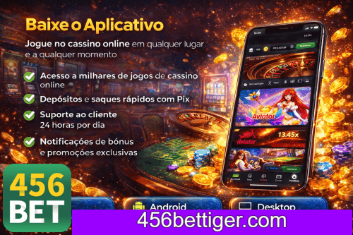 Aplicativo móvel 456BET para iOS e Android